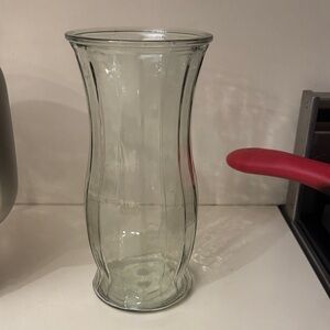 Clear Glass Decorative Vase - Elegant Home Accent